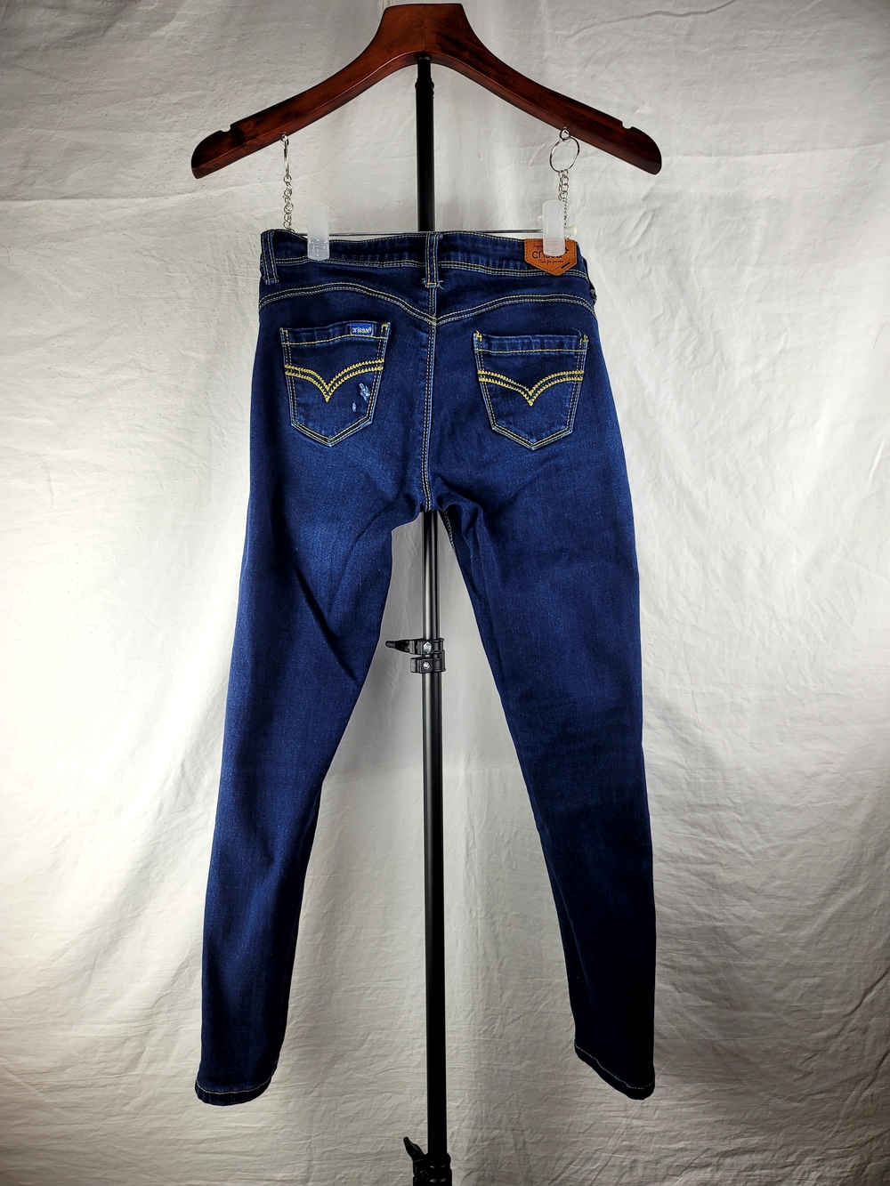 Crissa Denim Stretch Skinny Jeans Sz 27 - Picture 5 of 8